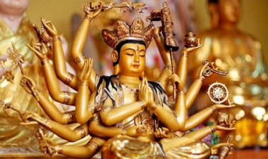 Hỏi đáp: 18 pháp khí trên tay tượng đức Chuẩn Đề có ý nghĩ như thế nào