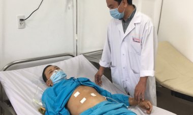 Thủng dạ dày do nuốt tăm xỉa răng