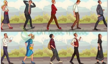 Nhìn dáng đi của một người sẽ bộc lộ tính cách của người đó, không thể sai