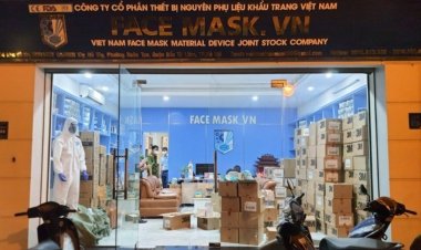 Hàng nghìn khẩu trang 3M giả bị thu giữ tại Hà Nội