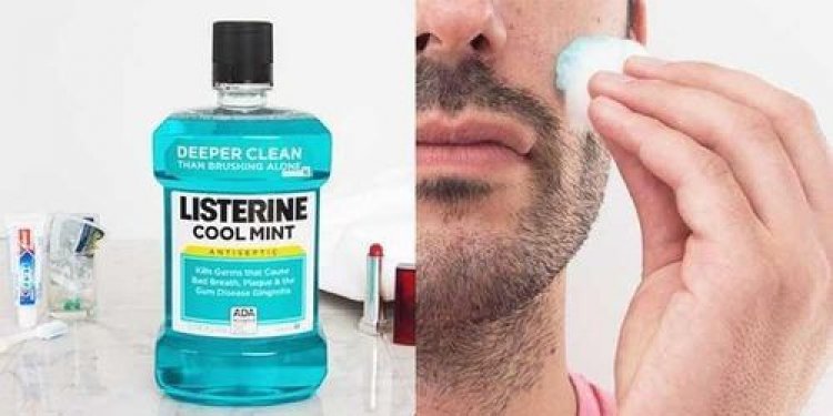 Thoa Listerine vào nách trị hôi nách tức thì