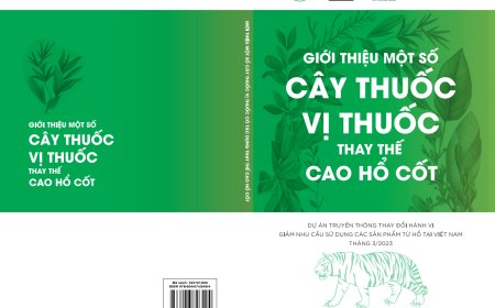 Giới thiệu sách mới một số cây thuốc, vị thuốc có tác dụng thay thế Cao hổ cốt