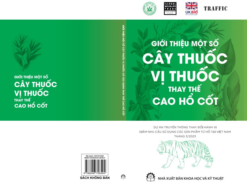 Giới thiệu sách mới một số cây thuốc, vị thuốc có tác dụng thay thế Cao hổ cốt