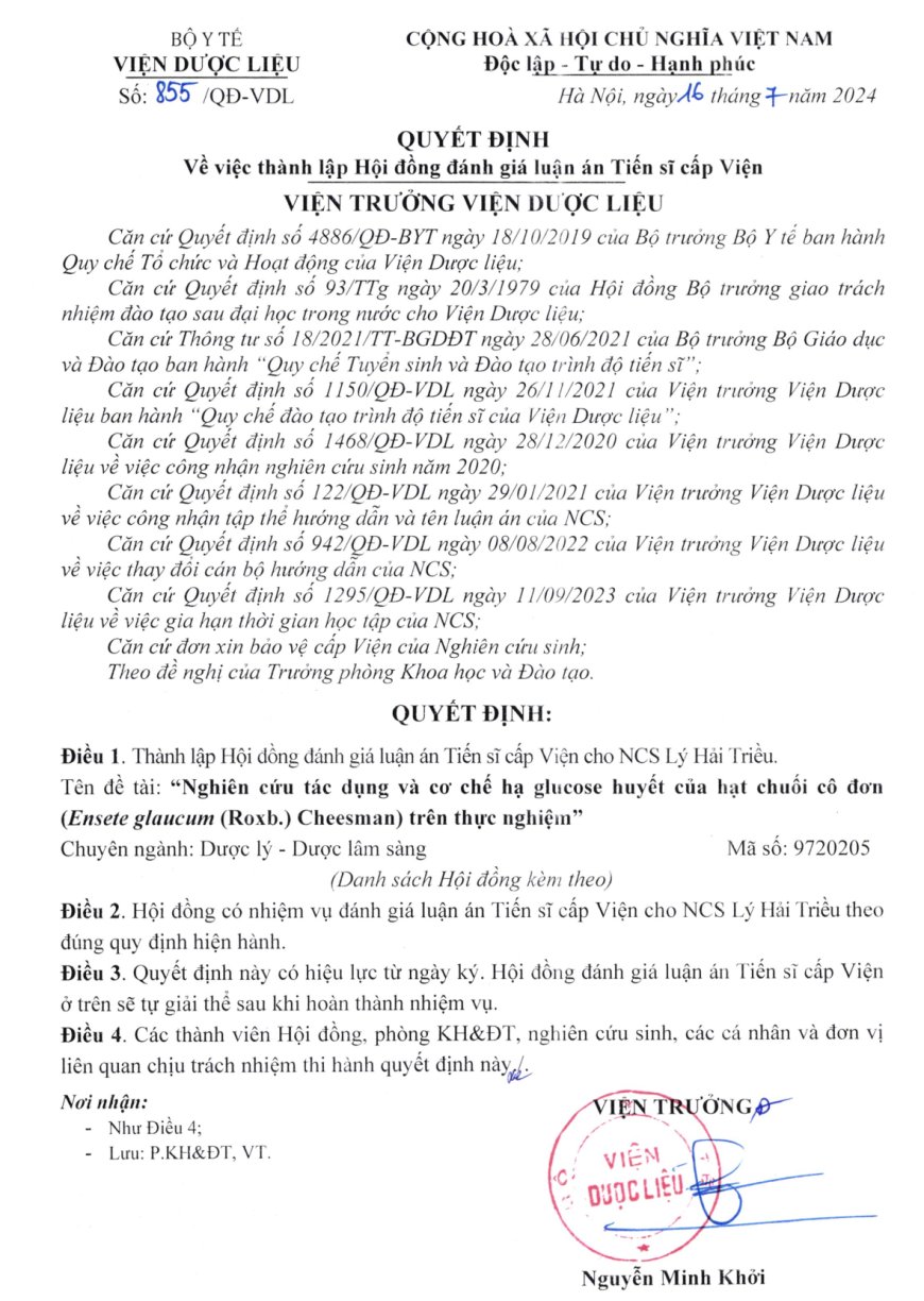 Khám Phá Tiềm Năng Hạ Glucose Huyết Của Hạt Chuối Cô Đơn: Luận Án Tiến Sĩ Đột Phá Của Lý Hải Triều