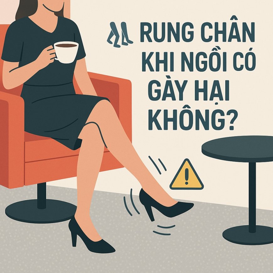 Rung Chân Khi Ngồi Có Gây Hại Không? Hiểu Đúng Để Bảo Vệ Sức Khỏe