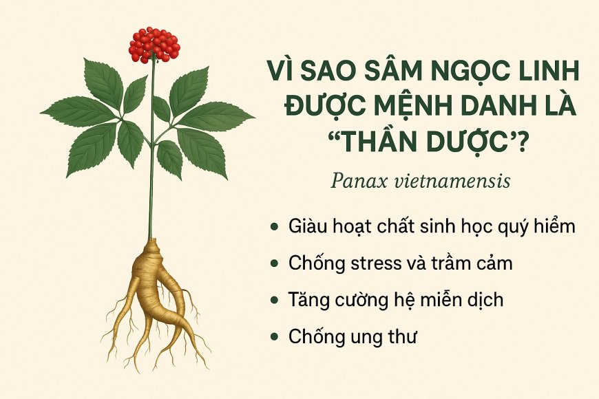 Vì Sao Sâm Ngọc Linh Được Mệnh Danh Là 'Thần Dược'?