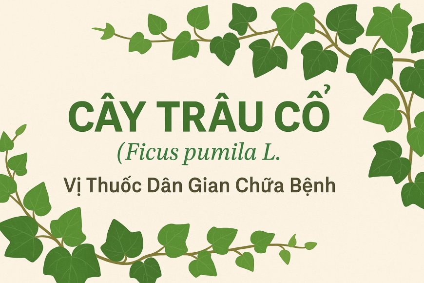 Cây Trâu Cổ Trong Đông Y: Vị Thuốc Dân Gian Chữa Bệnh