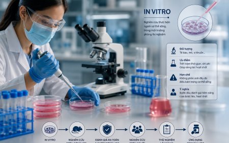 In vitro là gì? Vì sao kết quả nghiên cứu trong phòng thí nghiệm chưa thể áp dụng ngay cho con người?