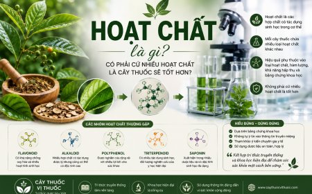 Hoạt chất là gì? Có phải cứ nhiều hoạt chất là cây thuốc sẽ tốt hơn?
