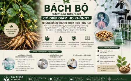 Bách bộ có giúp giảm ho không? Những bằng chứng khoa học hiện nay
