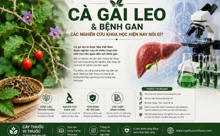 Cà gai leo và bệnh gan: Các nghiên cứu khoa học hiện nay nói gì?
