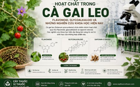 Hoạt chất trong Cà gai leo: Flavonoid, glycoalkaloid và những nghiên cứu khoa học hiện nay