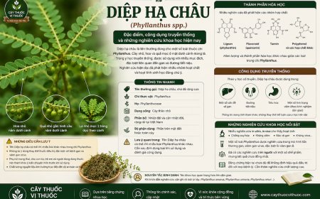Diệp hạ châu: Đặc điểm, công dụng truyền thống và những nghiên cứu khoa học hiện nay