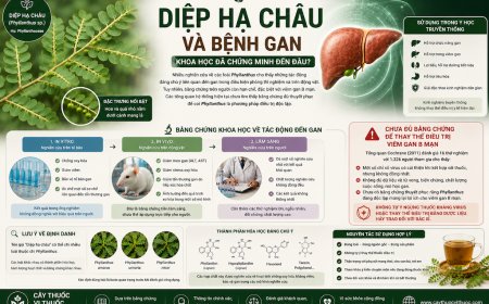 Diệp hạ châu và bệnh gan: Khoa học đã chứng minh đến đâu?