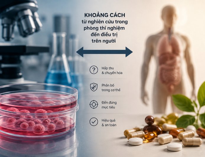 “Ức chế tế bào ung thư” có nghĩa là gì? Vì sao chưa thể hiểu là “chữa ung thư”?