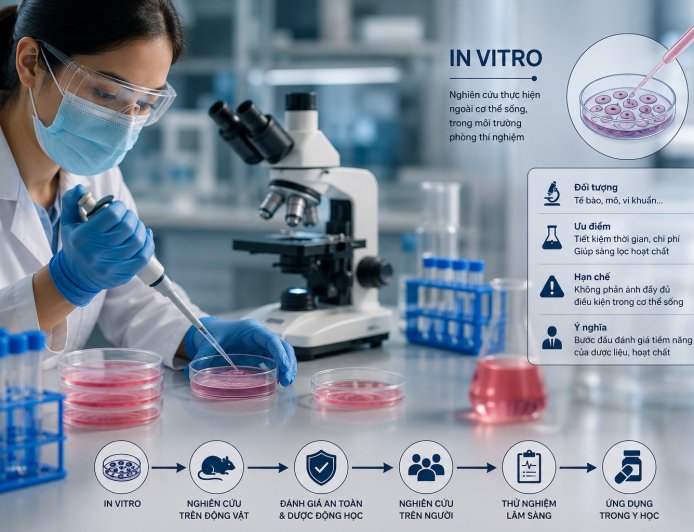 In vitro là gì? Vì sao kết quả nghiên cứu trong phòng thí nghiệm chưa thể áp dụng ngay cho con người?