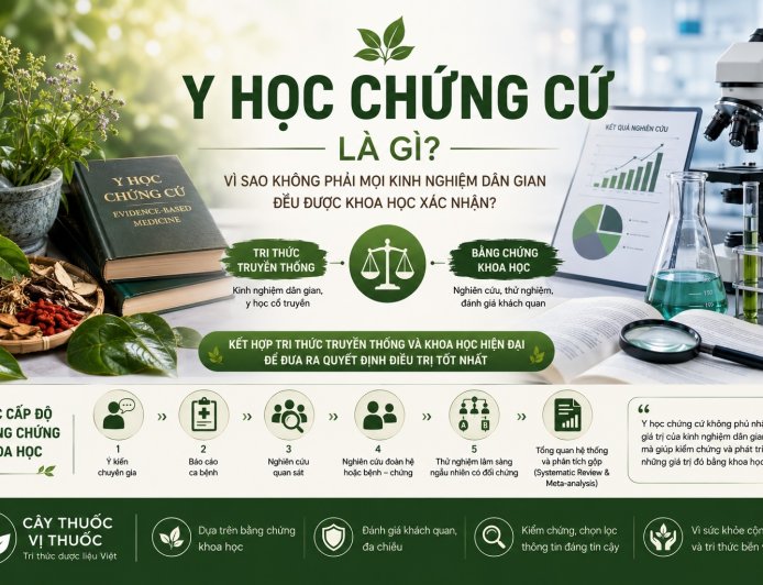 Y học chứng cứ là gì? Vì sao không phải mọi kinh nghiệm dân gian đều được khoa học xác nhận?