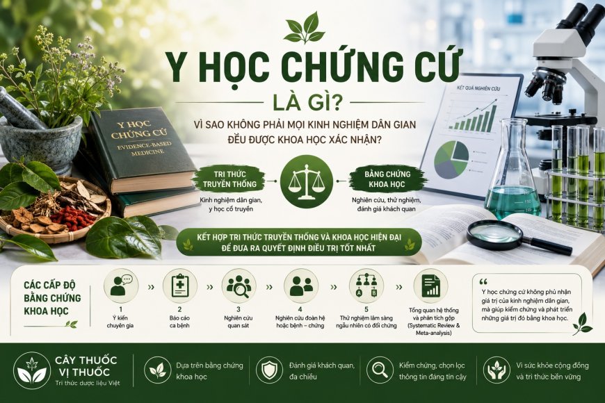 Y học chứng cứ là gì? Vì sao không phải mọi kinh nghiệm dân gian đều được khoa học xác nhận?