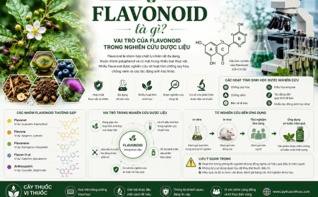 Flavonoid là gì? Vai trò của flavonoid trong nghiên cứu dược liệu