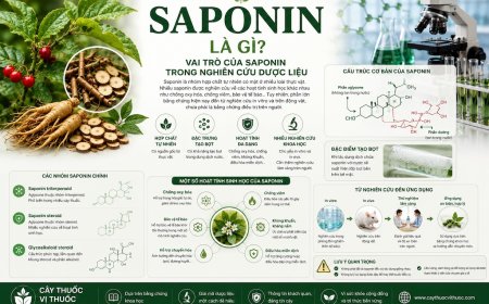 Saponin là gì? Vai trò của saponin trong nghiên cứu dược liệu