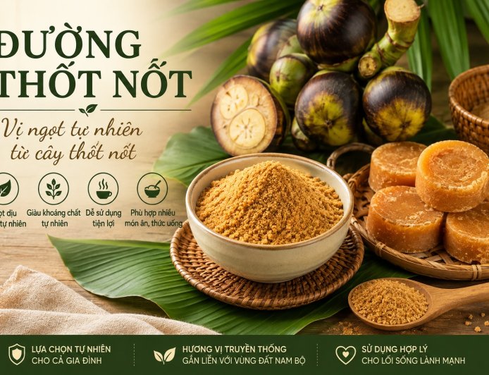 Đường thốt nốt là gì? Hương vị tự nhiên và những điều cần biết khi sử dụng