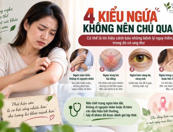 Ngứa kéo dài có thể là dấu hiệu cảnh báo bệnh gì? 4 trường hợp không nên chủ quan